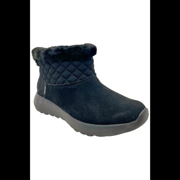 Skechers Women's On-the-GO Joy Water-Repellent Boots Snow Day Black - Medium - Picture 1 of 3